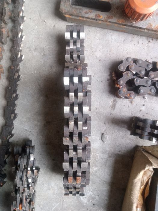 Цепи одно, двух, трех рядные