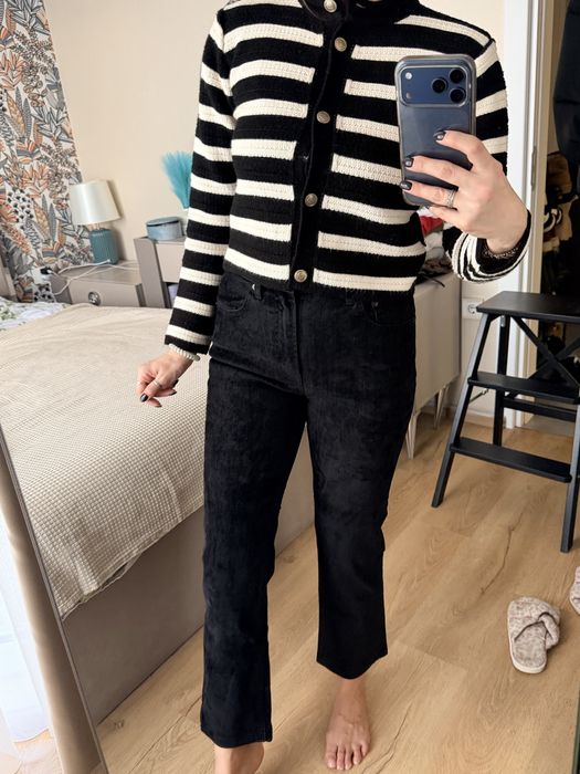 Велурени дънки Zara