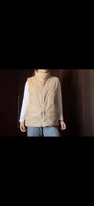 Жилетка от еко кожа, нова, размер S