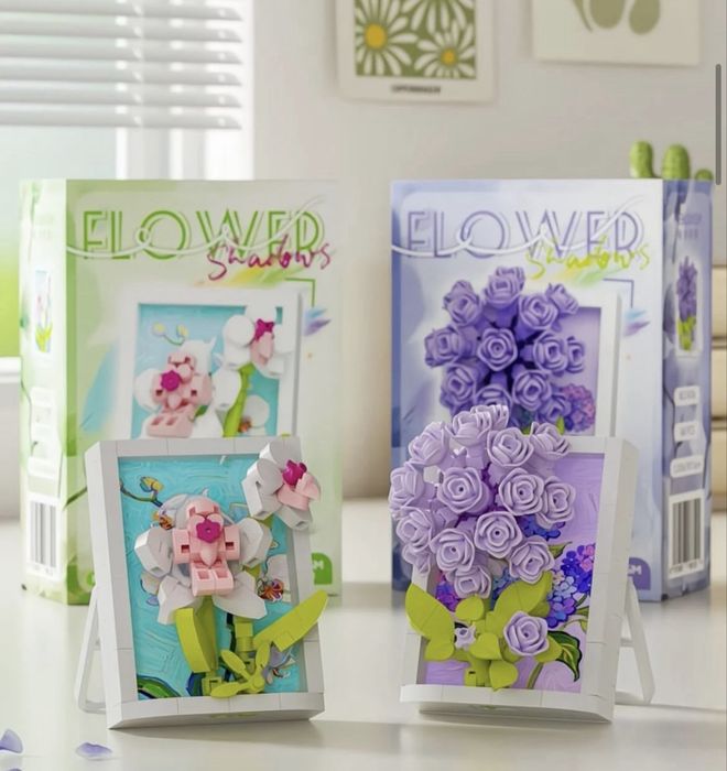 Мини-конструкторы цветы