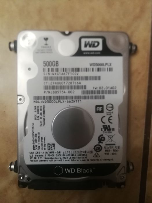 Hard-disk SATA3 laptop