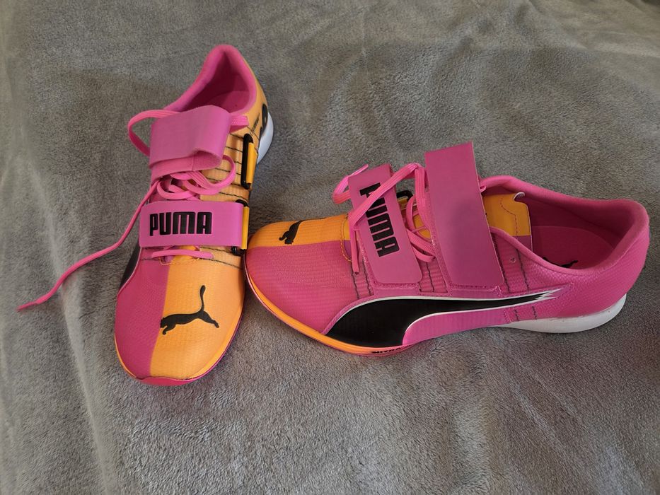 Puma evoSPEED Triple Jump Nitro Elite 2-marimea 41
Vând crampoane Puma evoSPEED