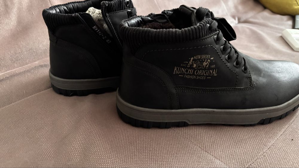 Зимние мужские  ботинки