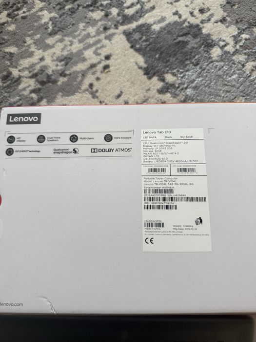 Tableta TabE10 Android8.10