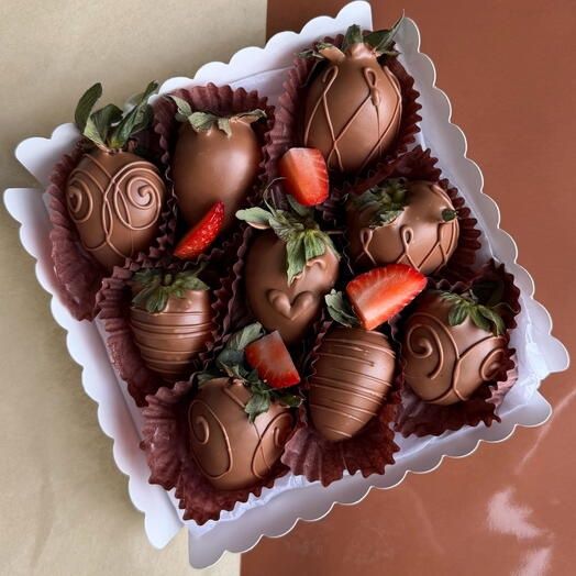 Клубника в шоколаде