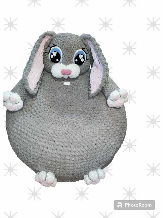 Заек Барбарон - ръчно плетен