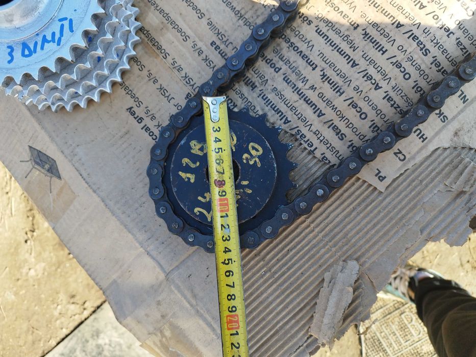 Lanț cu pinioane troliu