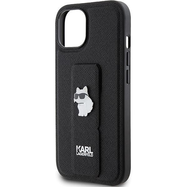 Karl lagerfeld klhcp15sgsachpk iphone 15 / 14 / 13 6.1" black hardcase