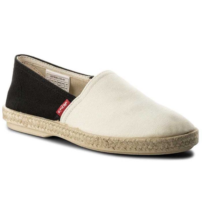 %ПРОМО% LEVI’S № 40 – Дамски ежедневни еспадрили "CREAMY BLACK" нови