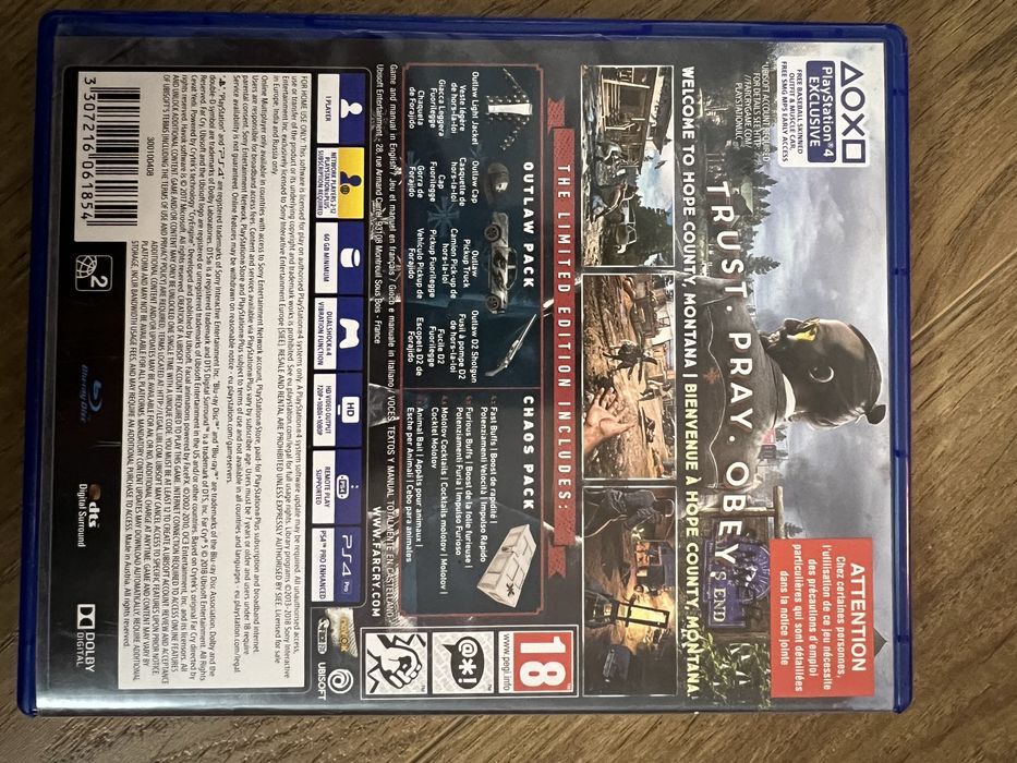 Farcray 5 Limited Edition PS4