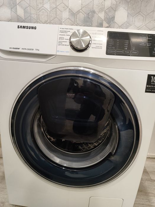 Продам стиральную машину Samsung eco bubble 7кг