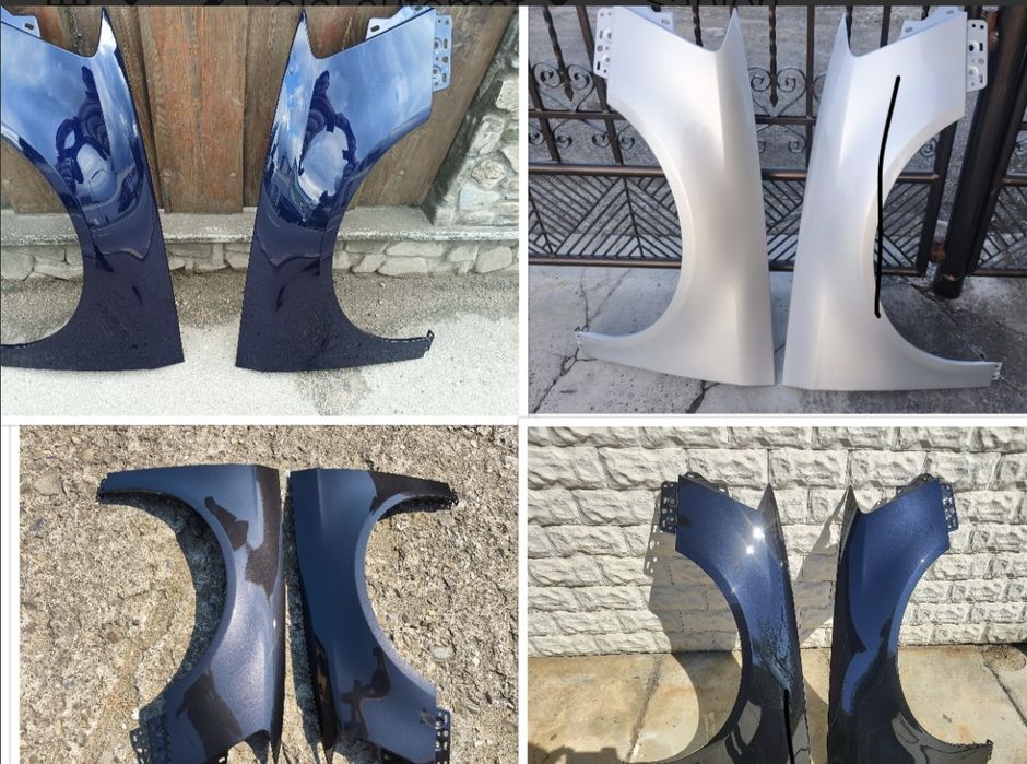 Aripa Vw Passat b6 albastru negru gri maro