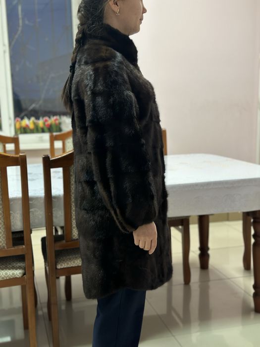 Норковая шуба б/у