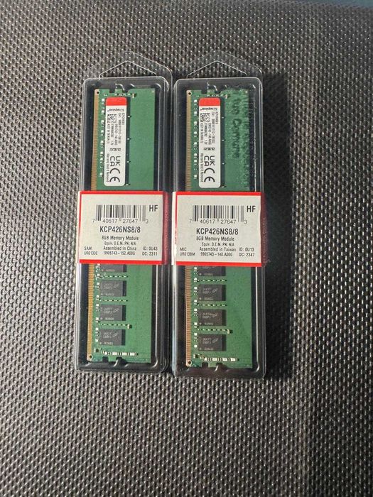 Kit RAM Kingston 16GB 2x8GB DDR4 2666MHz DIMM Desktop PC