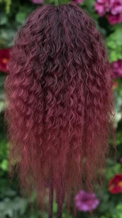 Афро хвост на крабе ручная работа!