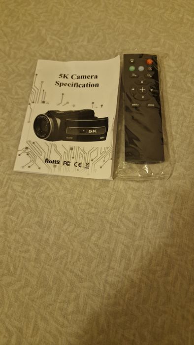 Фотоапарт 5k video camera camcorder 48MP WI FI IR night vision video cam