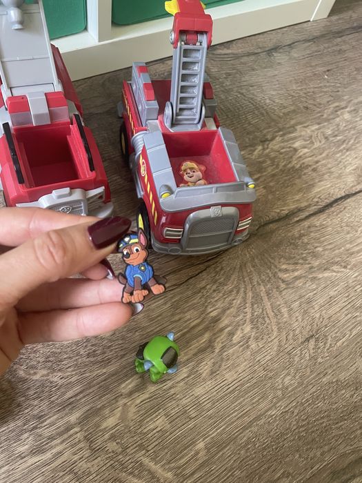 Paw Patrol Пед Патрул коли и фигурки Маршал, Роки, Рабъл