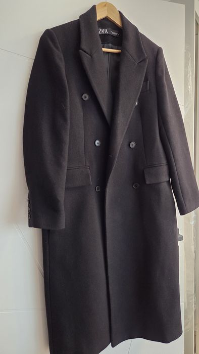 Palton lână 75%, Zara, mărimea XS