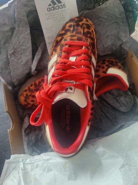 Adidas Samba Leopard print