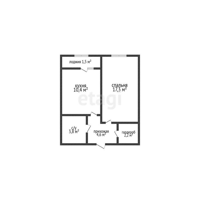 продам 1 комн квартиру на Береке