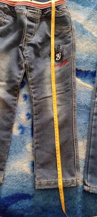 Джинсы на мальчика, на флисе