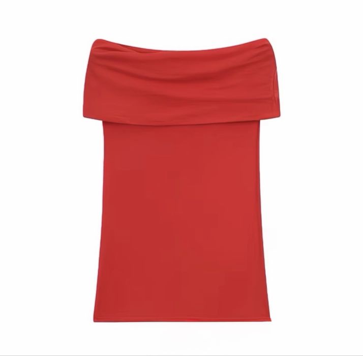ZARA топ с открытыми плечами
