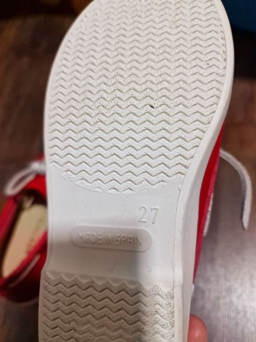 Mocasini piele roșii