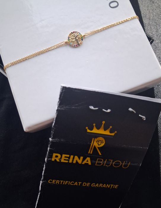Brățară aur 14k nouă "Copacul vieții "