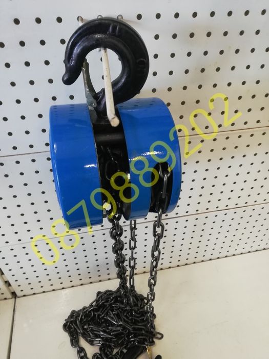 Ръчна Лебедка с верига 1 тона 2 тона 3 тона