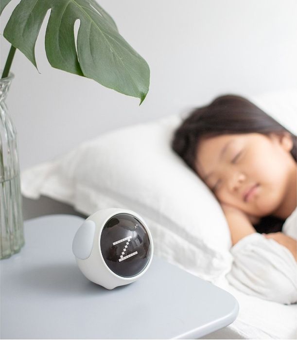 Детски будилник, двойна аларма, нощна светлина с регулируема яркост,