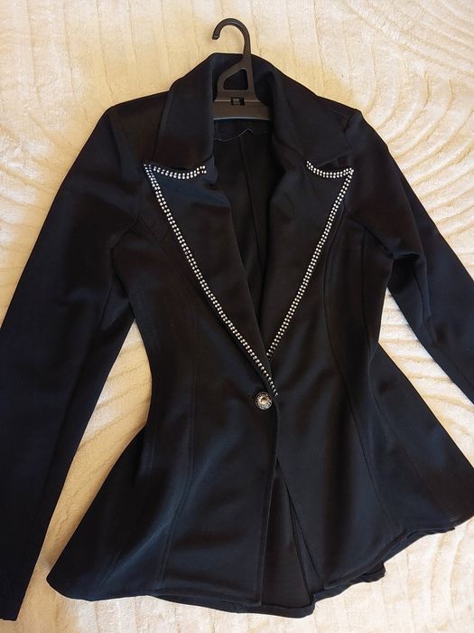 Blazer negru, marimea 34 XS