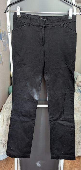 брюки черные женские Mango 34 xs