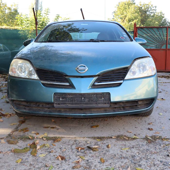 Предна броня за Нисан Примера 1.6 16в 109 к.с.2003 година.Р12