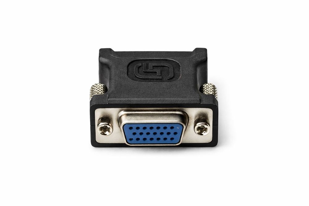 Adaptor video DVI–VGA / VGA–DVI – calitate profesională, compatibil PC și monitor