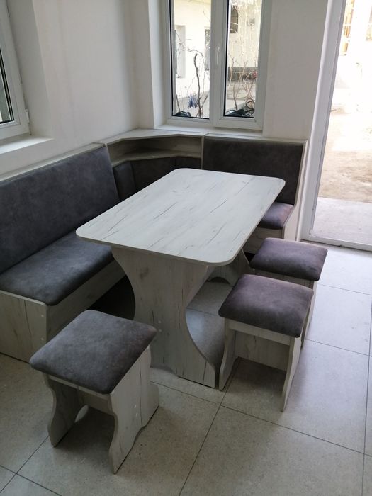 Соберем любой кухонный уголок по размеру заказчика.