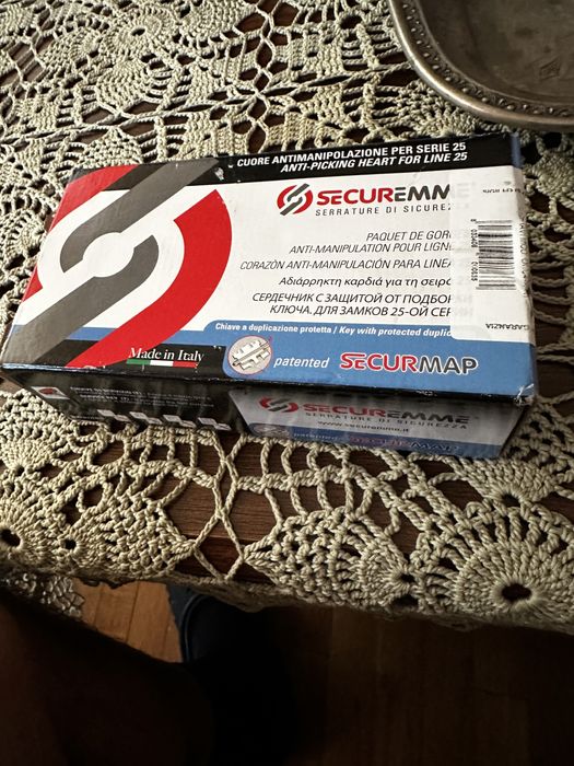 Касета SECUREMME за касова брава с 5 ключа