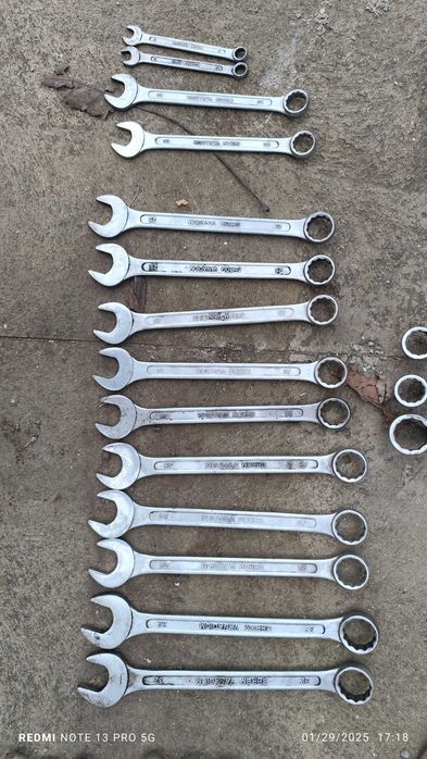 Камъни за гедоре/ Вложки за гедоре, гаечни ключове - всякакви размери