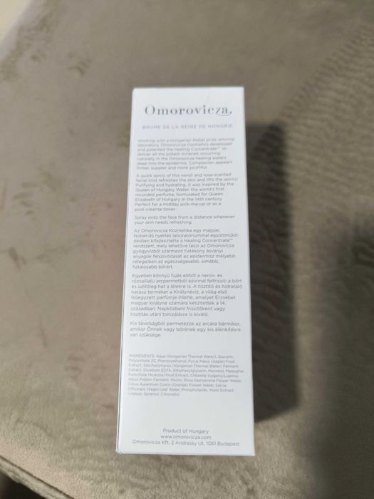 Omorovicza Queen of Hungary Mist face revitaliser флорални вода