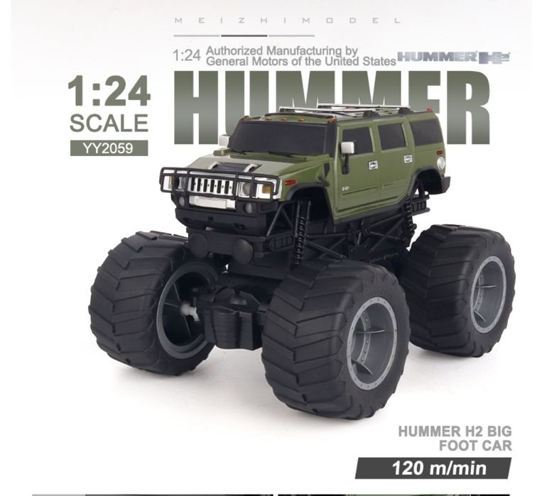 Машинка на пульте управления, внедорожник Hummer H2