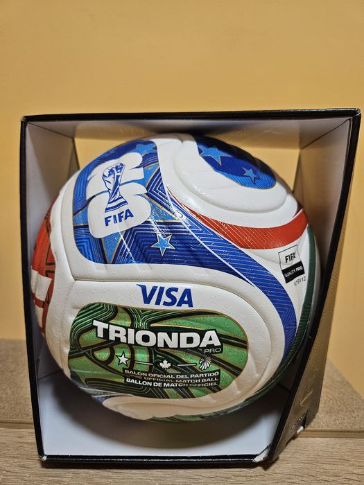 Официална топка Trionda Adidas за Световното първенство по футбол 2026 Pro, размер 5