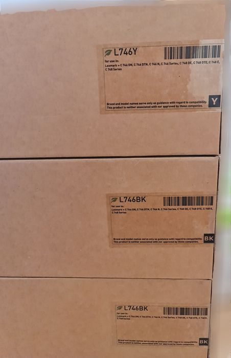 Lexmark Toner C746n C746dn C746dtn C748e C748de C748dte Black Yellow