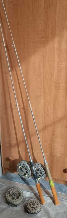 Телескопические советские алюминиевые спиннинги