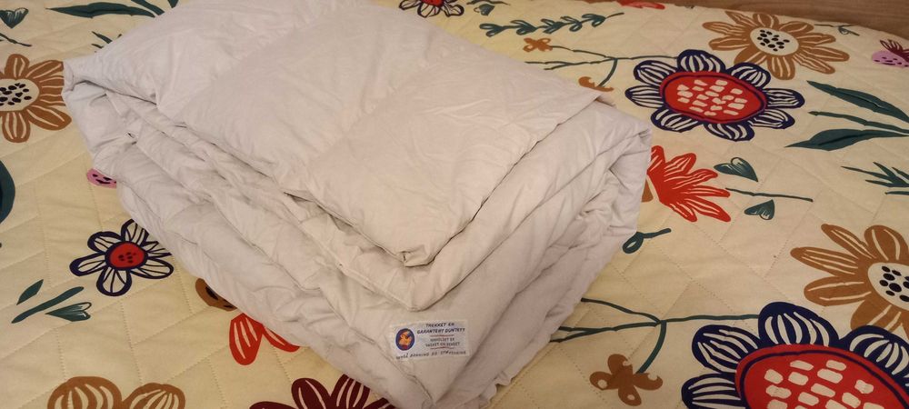 Завивка с естествен пълнеж от гъши пух и пера