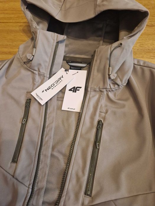 Geaca ploaie softshell 4F Neodry, 8K Waterproof, noua, sigilata.