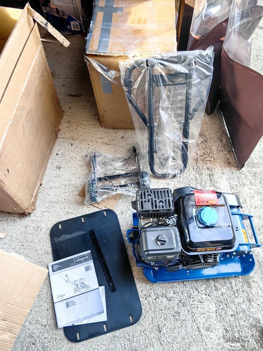 Моторна трамбовка / виброплоча Scheppach HP1900S /