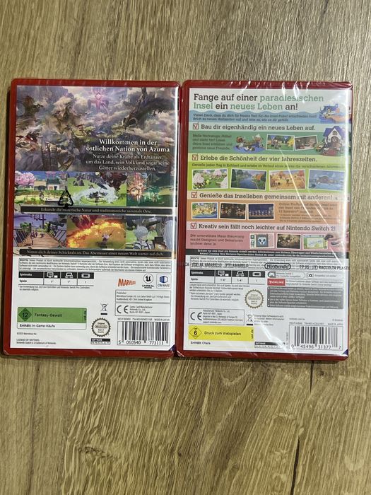 Animal Crossing si Guardians of Azuma , jocuri Nintendo Switch 2( noi)