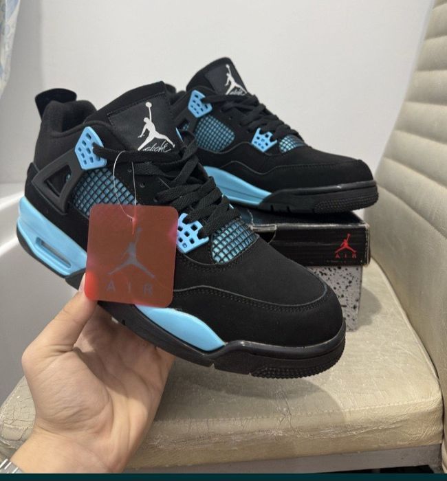 Jordan 4 retro thunder blue