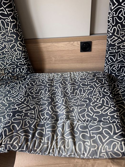 Set huse Poang scaun și taburet Ikea originale