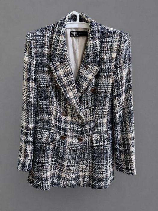 Твидовый пиджак Zara