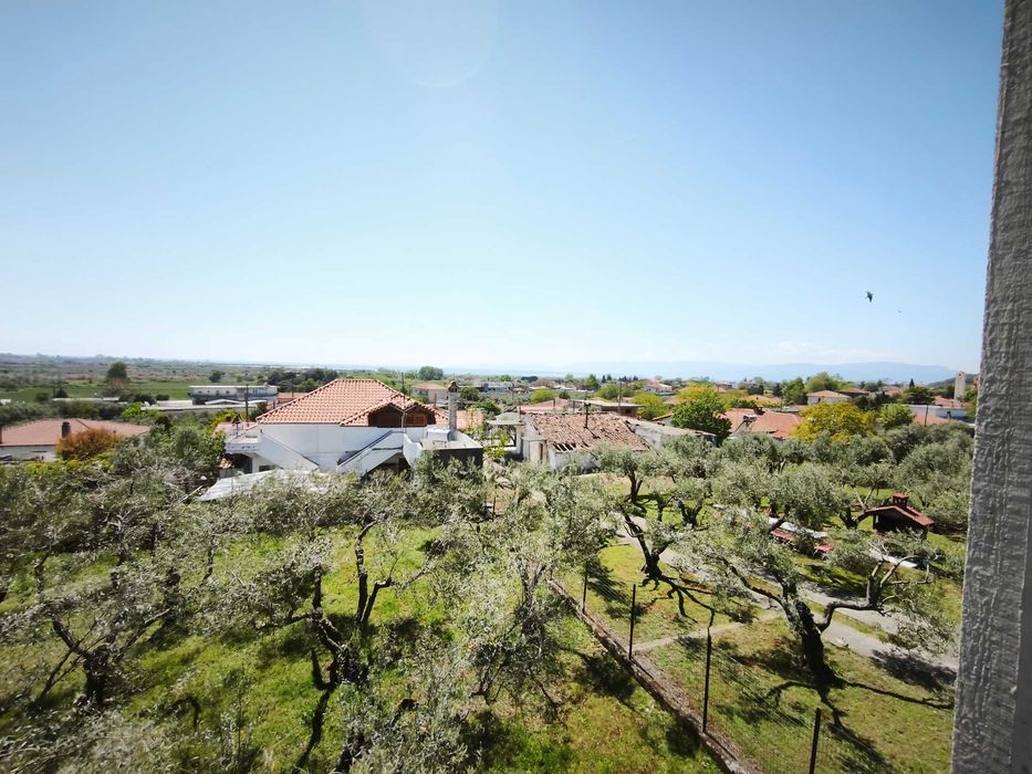 Продава къща 80 м2, апартамент 55 м2, строеж 77 м2, склад 30 м2 с двор 575 м2 в Кердилия, Гърция